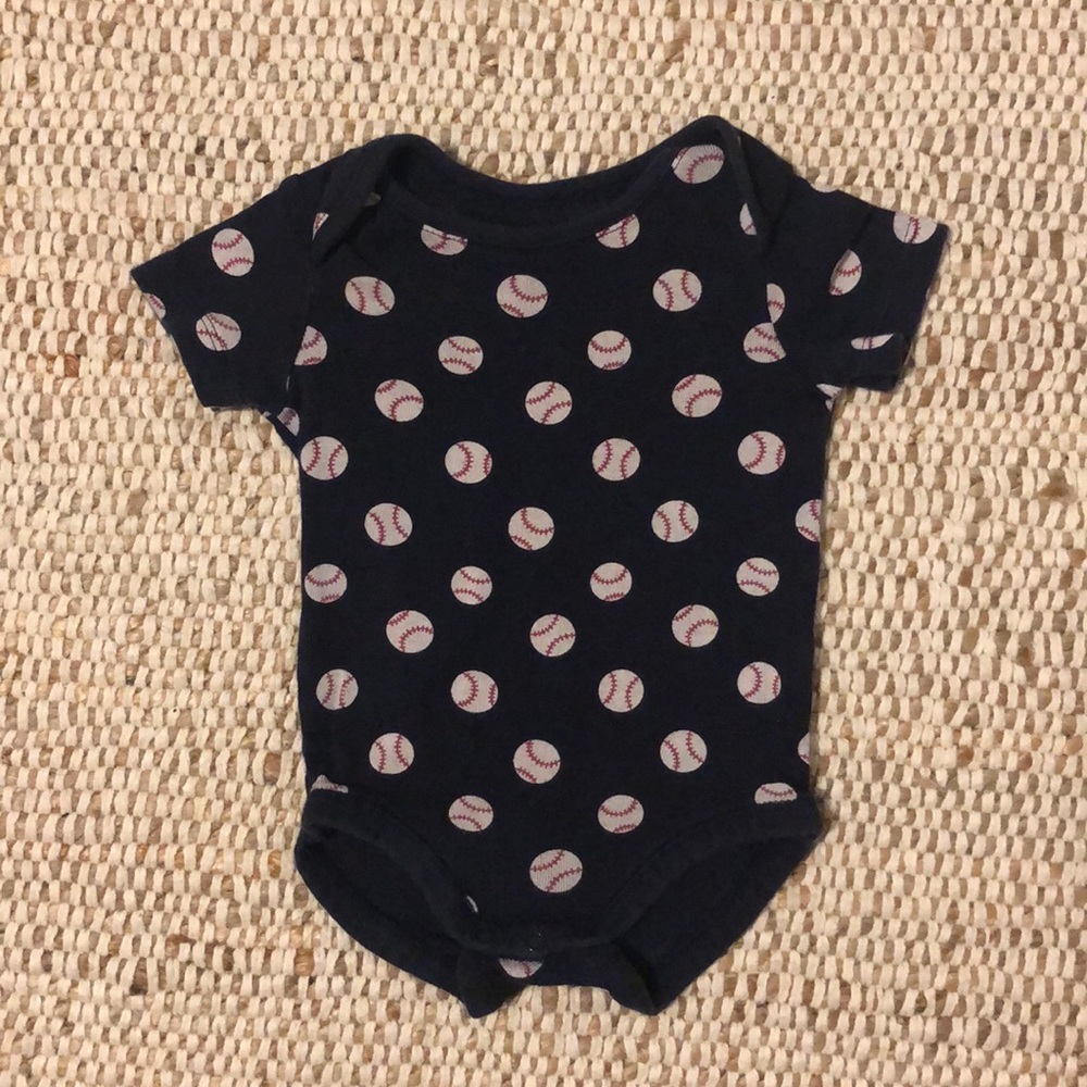 Baseball Onesie